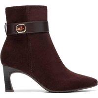 Clarks Women's Tammitha Nora Dark Brown Ankle Boots | Size: 4-Standard Fit