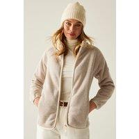 Regatta Women's Mellrey Full Zip Insulating Active Fleece in Ecru | Size: 26