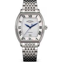 Rotary Men's RGB10047-01 1895 36mm Automatic Watch in Silver