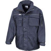 Result Men's Workwear Heavy Duty Water Repellent Windproof Combo Coat in Dark Navy | Size: Large