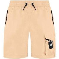 Weekend Offender Men's Sunrise Hills Apricot Shorts in Peach | Size: Small