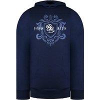 Born Rich Men's Jairo Navy Hoodie | Size: Medium
