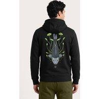 Kumu Clothing Men's Tails Up Hoodie in Black | Size: Small