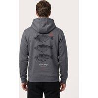 Kumu Clothing Men's 3 Kings Hoodie in Grey | Size: XL