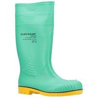 Dunlop Men's 'Acifort HazGuard' Safety Wellington Boots in Green | Size: 12