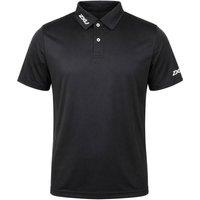 2XU Men's Tech Black Polo Shirt | Size: Medium