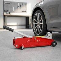 STILVORA Hydraulic Car Jack 2 Ton Low Profile Red