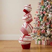 Garden Greatness Extra Large Stacked Candy Cake Christmas Decoration | Size: 1 Pack