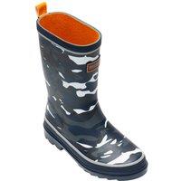 Regatta Foxfire Reflective Waterproof Wellies in Dark Navy | Size: Infant 13