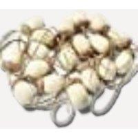 Stella Graham Gold glitter acorn Christmas tree decorations, one size