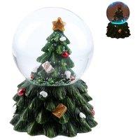 Stella Graham Light-Up Christmas Tree Snow Globe
