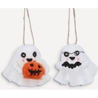 Stella Graham Set of 2 Felt Ghost Hanging Halloween Decorations | Size: 2 Pack