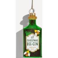 Sass & Belle Let Christmas Bee-Gin Christmas Tree Decoration in Green