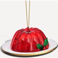 Sass & Belle Jelly on a Plate glass Christmas tree decoration