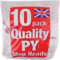 Abbey No.16 Twine Socket Mop Head (Pack of 10) in White