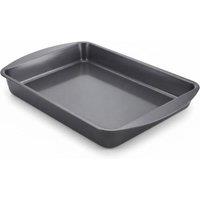 Bed Time UK Biscuit & Brownie Tray Baking Sheet Oven Bakeware Pan in Grey