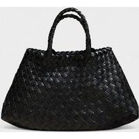 RIMINI Women's Woven Tote 'Elisabetta' - Black