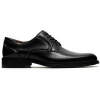 Clarks Men's Craft Remi Lace Black Leather Derby Shoes, Lace Up | Size: 8-Standard Fit