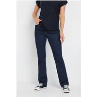 Long Tall Sally Women's Tall Straight Leg Jeans in Dark Indigo | Size: 12L