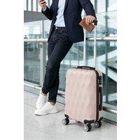 SHEONLY 20 Pink Inch Hard Shell Travel Suitcase