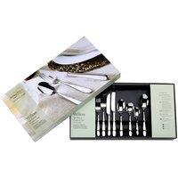 Arthur Price 'Willow' Stainless Steel 58 Piece 8 Person Gift Boxed Cutlery Set in Silver