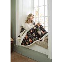 Deyongs Luxury Supersoft Woodland Wildlife Printed Throw in Green | Size: 140 cm x 180 cm