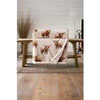 Deyongs Luxury Supersoft Angus Cow Printed Throw | Size: 140 cm x 180 cm