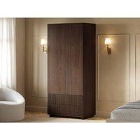 Solace+Co Velmor Wardrobe - Walnut