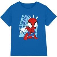 Marvel Spidey & His Amazing Friends Spidey Senses Kids T-Shirt, Royal | Size: 9-11 Years