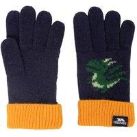 Trespass Boy's Paxon Knitted Gloves in Navy | Size: 8-10 Years