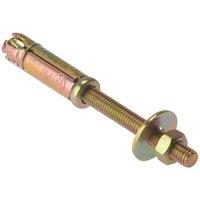 Forgefix Masonry Anchor Bolt Projecting Zyp M10 X 70Mm Bag 5 in Gold