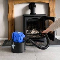Clarsen 600W Ash Vacuum Cleaner, 4L, H24cm x W23cm x D22.5cm in Black