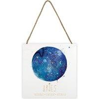 Summer Thornton Aries Wooden Block in White