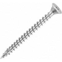 Securpak Zinc Plated Countersunk Pozi Head Screw (Pack of 70) in Silver