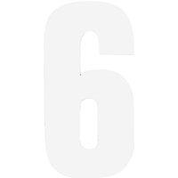 Securit 6 Bin Number Pack of 2 in White
