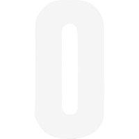 Securit 0 Bin Number Pack of 2 in White