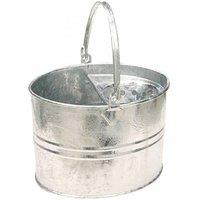 Groundsman Galvanised Mop Bucket in Silver