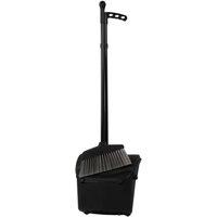 SupaHome Lobby Heavy Duty Dustpan & Brush in Black