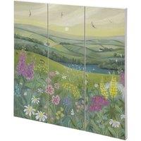 Julia Crossland Morning Light Wood Plaque
