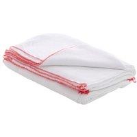 Wilsons Bleached Stockinette Cloth Red Edge Large 45 x 38cm | Size: 45 x 38 cm