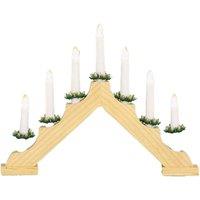 Premier LED Candle Bridge in Light Oak