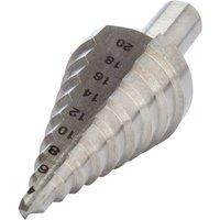 Abracs Expert Steel Step Drill Bit in Silver