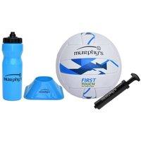 Murphys First Touch Gaelic Football Gift Set in Blue | Size: 3