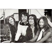 The Beatles 1969 Photo Sticker in Black
