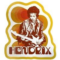 Jimi Hendrix Guitar Sticker