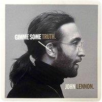 John Lennon Gimme Some Truth Album Sticker in Grey