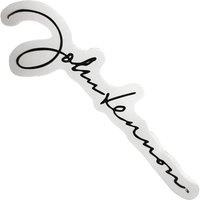John Lennon Signature Sticker in White