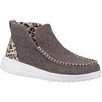 Hey Dude Women's Denny Heavy Canvas Boot in Tan | Size: 4