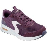 Skechers Women's Skech-Air Court Air Wave Trainers in Burgundy | Size: 5