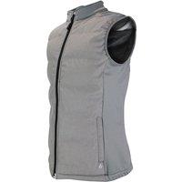 Heat Holders Women's Winter Insulated Hybrid Vest | Fleece-Lined Sleeveless Gilet in Grey | Size: Medium